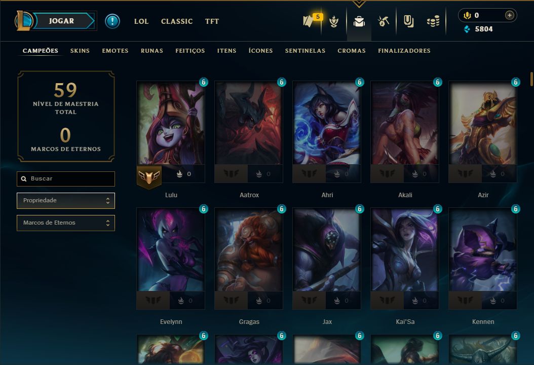 SKIN NOVA KINDRED PANDEMÔNIO + [ DIAMANTE COM 70% DE WIN RATE ] + [TROCA NICK]
