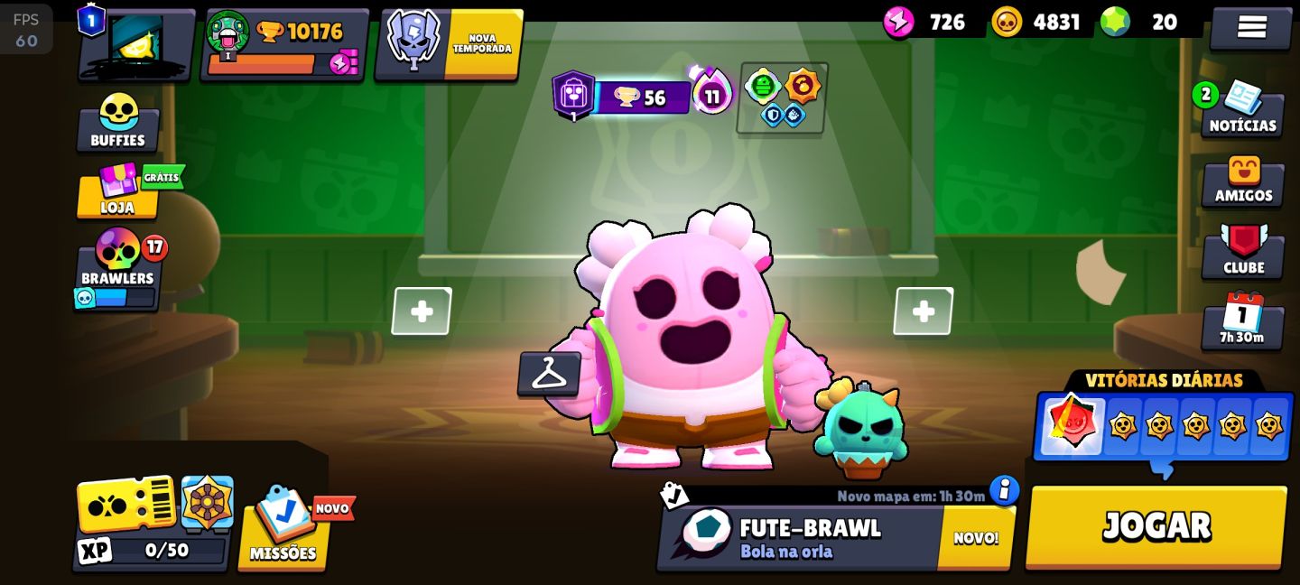 CONTAS BRAWL STARS c/LENDÁRIOS e MUITOS TROFÉUS!