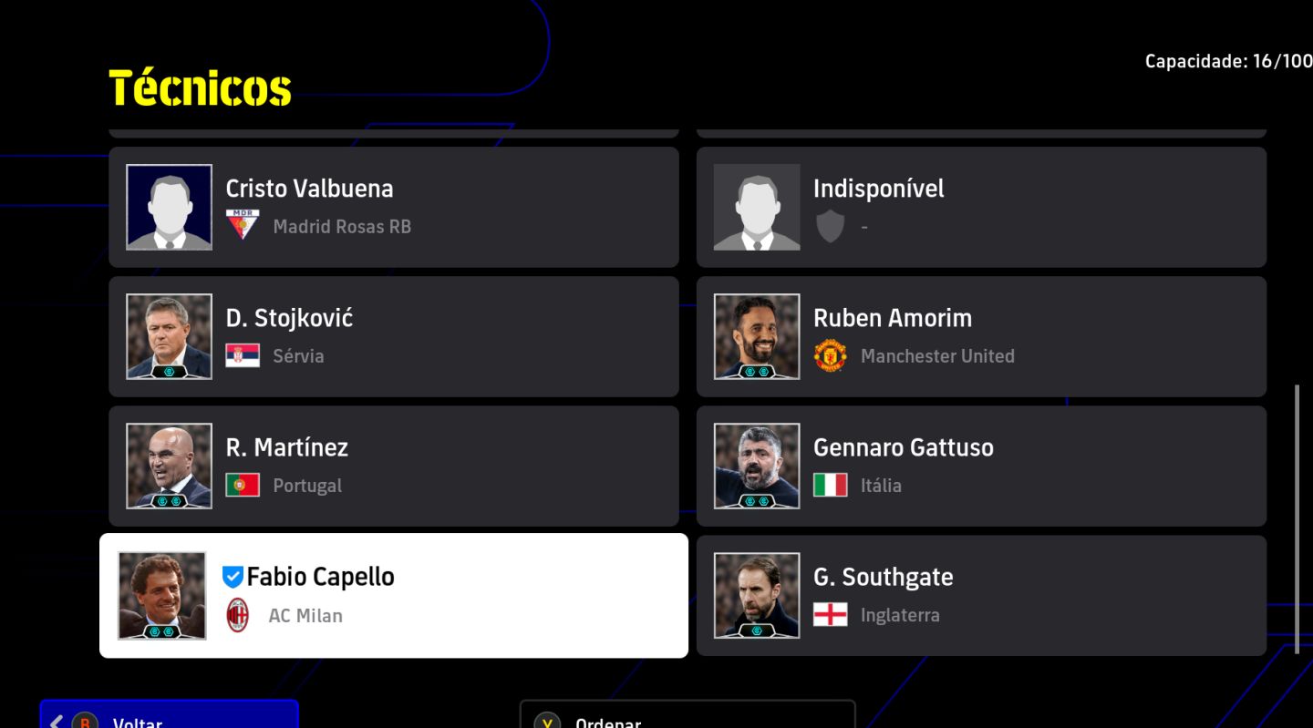 CONTA STEAM eFootball | Gullit 107, Messi 106, Matthäus 105, Griezmann 104 | Fo