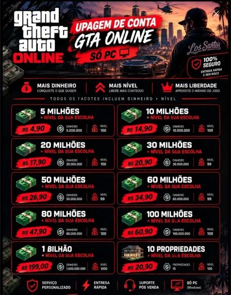 Dinheiro GTA Online