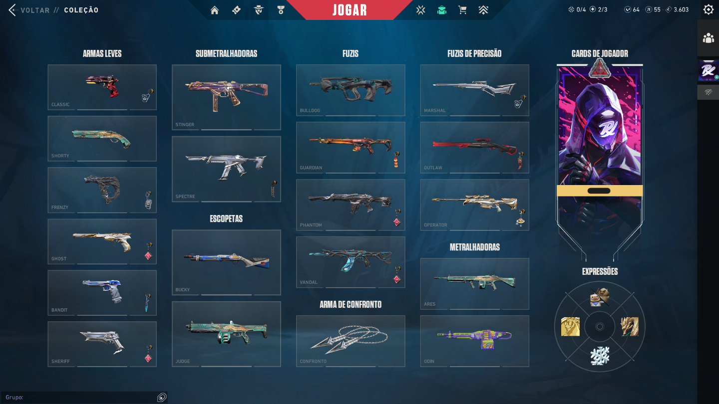 ACC DE VALORANT COM CHAMPIONS 2026, PCT KURONAMI - 2K GASTO VALOR NEGOCIÁVEL!!!