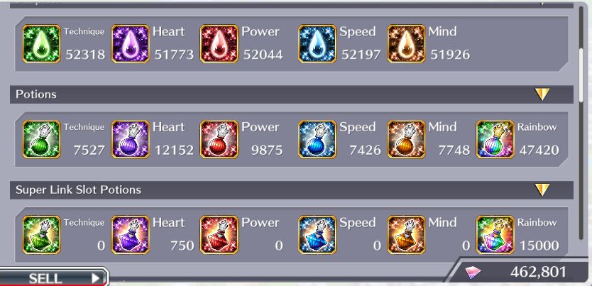 BBS/ 50830 Orbs/ Ichigo - Gremmy - Aizen/1083 BBS/ 7736 Accessory Tickets
