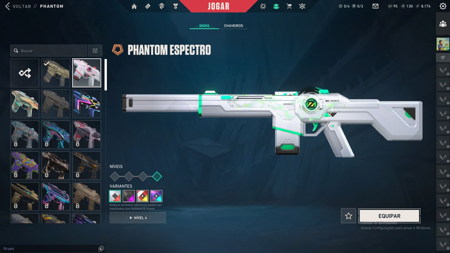 CONTA VALORANT COM MUITA SKIN BOA GASTOS MAIS DE 1000$