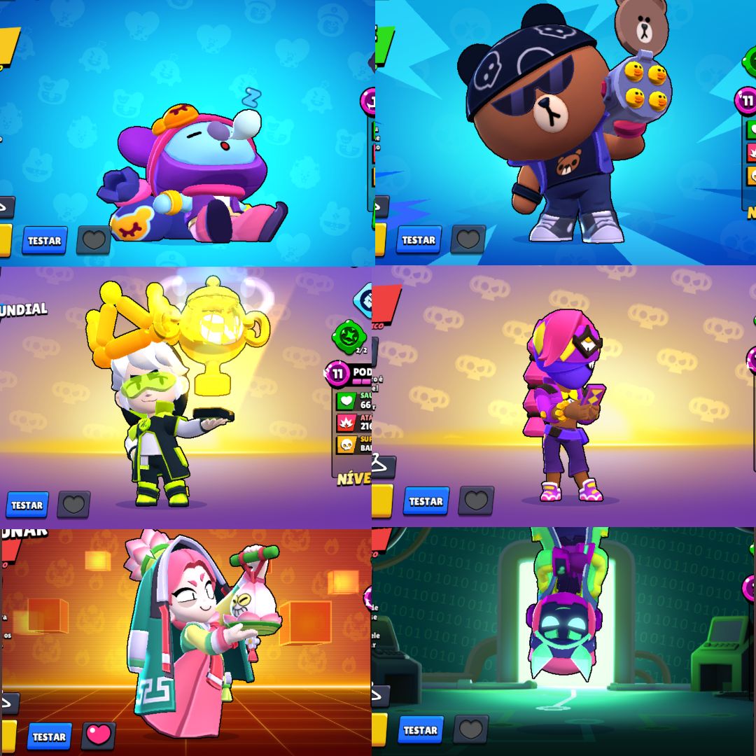 (PROMOÇÃO) CONTA BRAWL STARS 90K+ | 90 BRAWLERS FULL | MESTRE III | SKINS RARAS