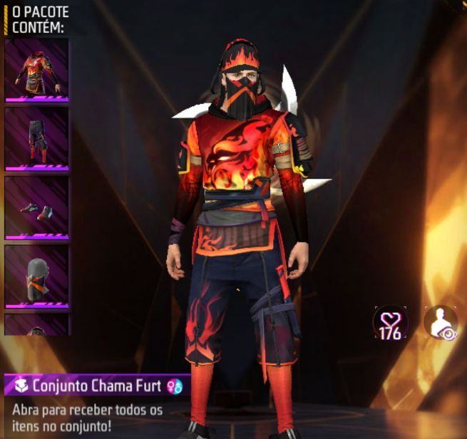 LOJA PRIME AGOSTO - FREE FIRE (SAMURAI, EVOLUTIVAS E MUITO)