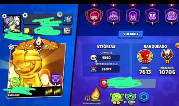 CONTA FULL RARA BRAWL STARS