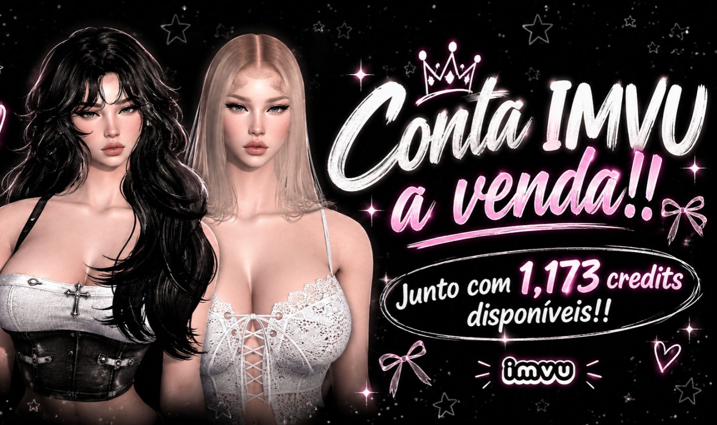 Conta IMVU feminina á venda!!
