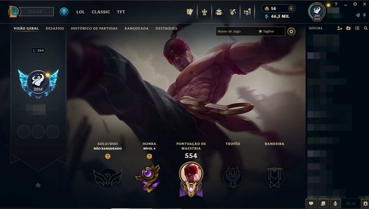 CONTA LOL DESDE 2014 -COLEÇÃO VETERANA - TODOS OS CAMPEÕES