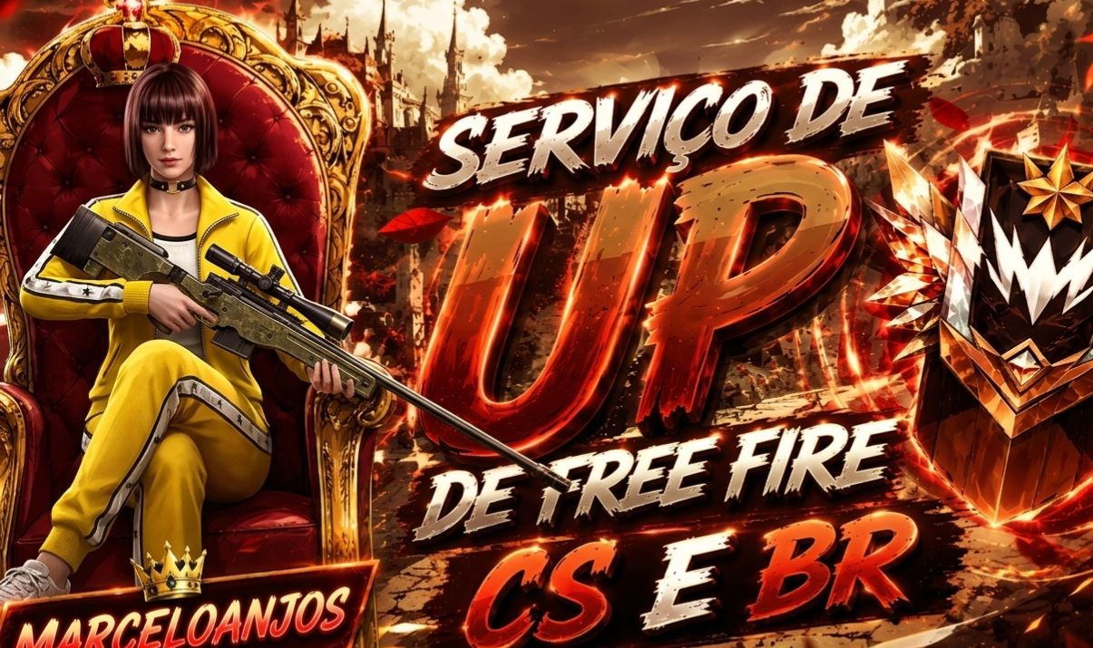 UP DE PATENTE FREE FIRE - BRONZE AO MESTRE - RAPIDO E 100% MANUAL