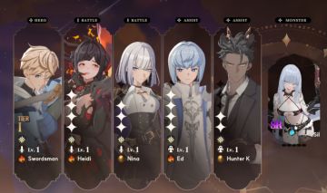 Star Sailors | Reroll Account Heidi 4 + Carta | Nina | Ed 4 | Hunter K e outros