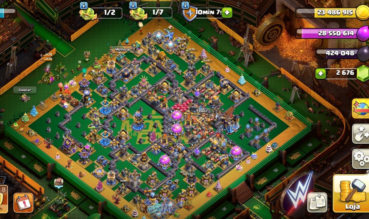 CV18 FULL RARO SKINS E PAISAGEM