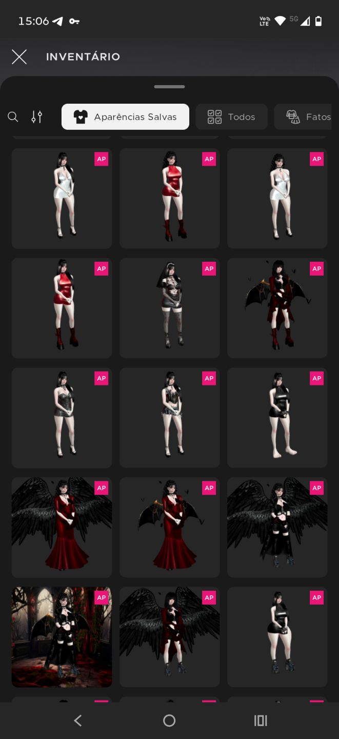 Conta IMVU Feminina com AP e AGE