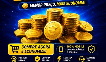 Moedas efootball mobile baratas