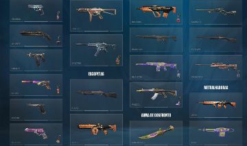 Conta valorant varias skins, mais de 200 reais gastos
