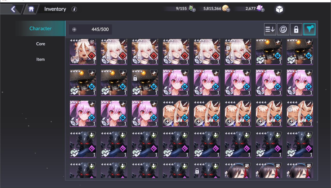 Taimanin Squad, com Azusa, Kirara, Aki, Ayame, Kurenai, Mirabell, Rakshasa, etc