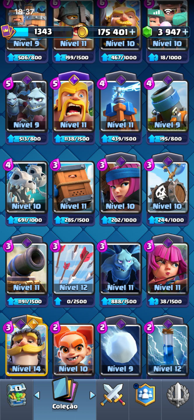 [PROMOÇÃO] CONTA CLASH ROYALE BEM UPADA | ARENA 20 | (LEIA A DESCRIÇÃO)