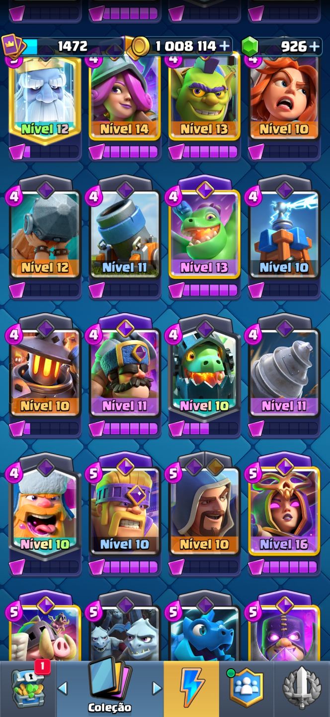 CONTA DE BRAWL STARS/CLASH ROYALE