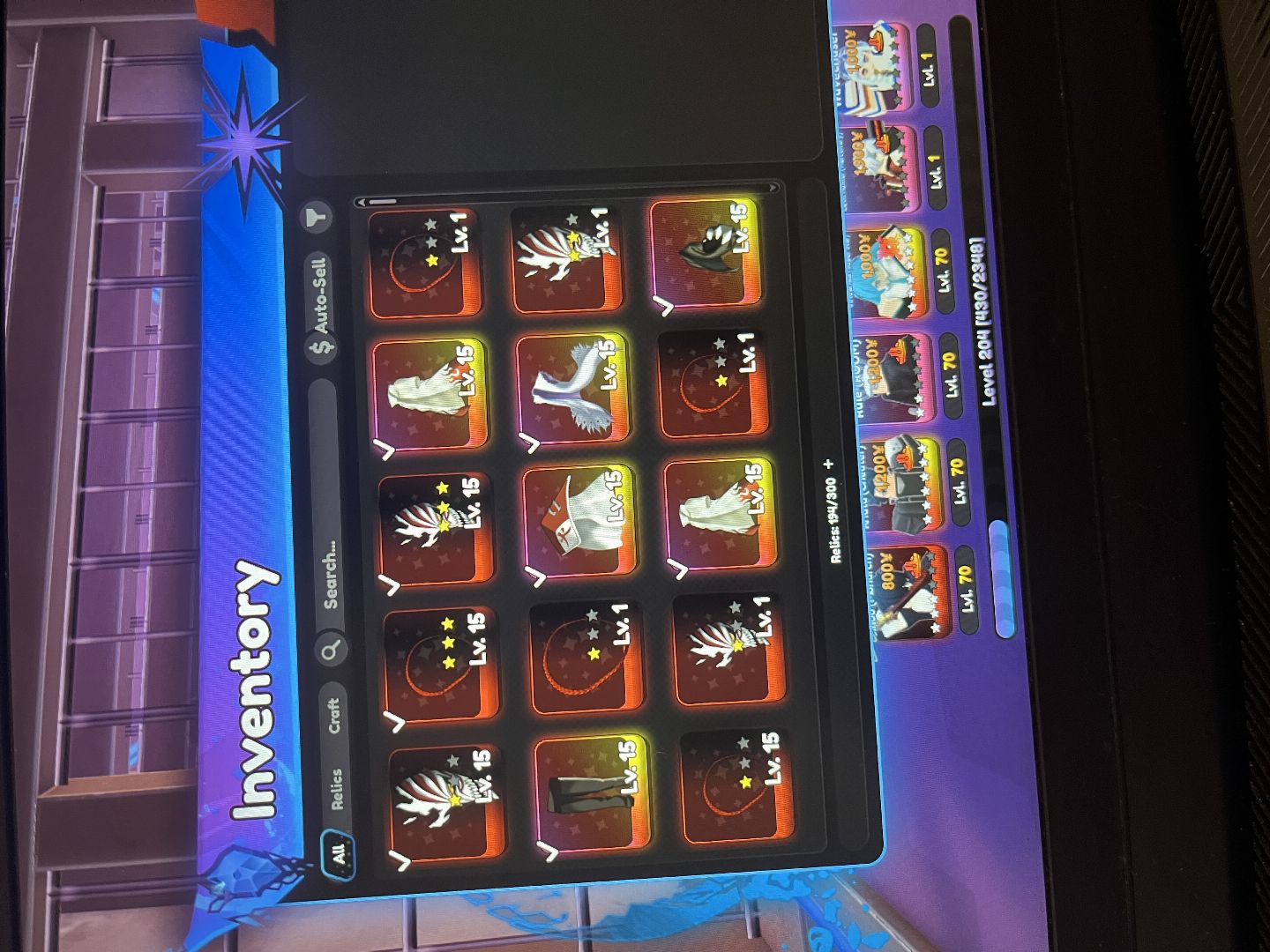 Conta endgame UTDX e AG com vários rules&ruler ticket