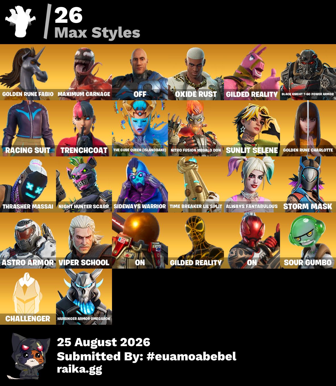 CONTA FORTNITE 76 SKINS COM PASSE ATUAL