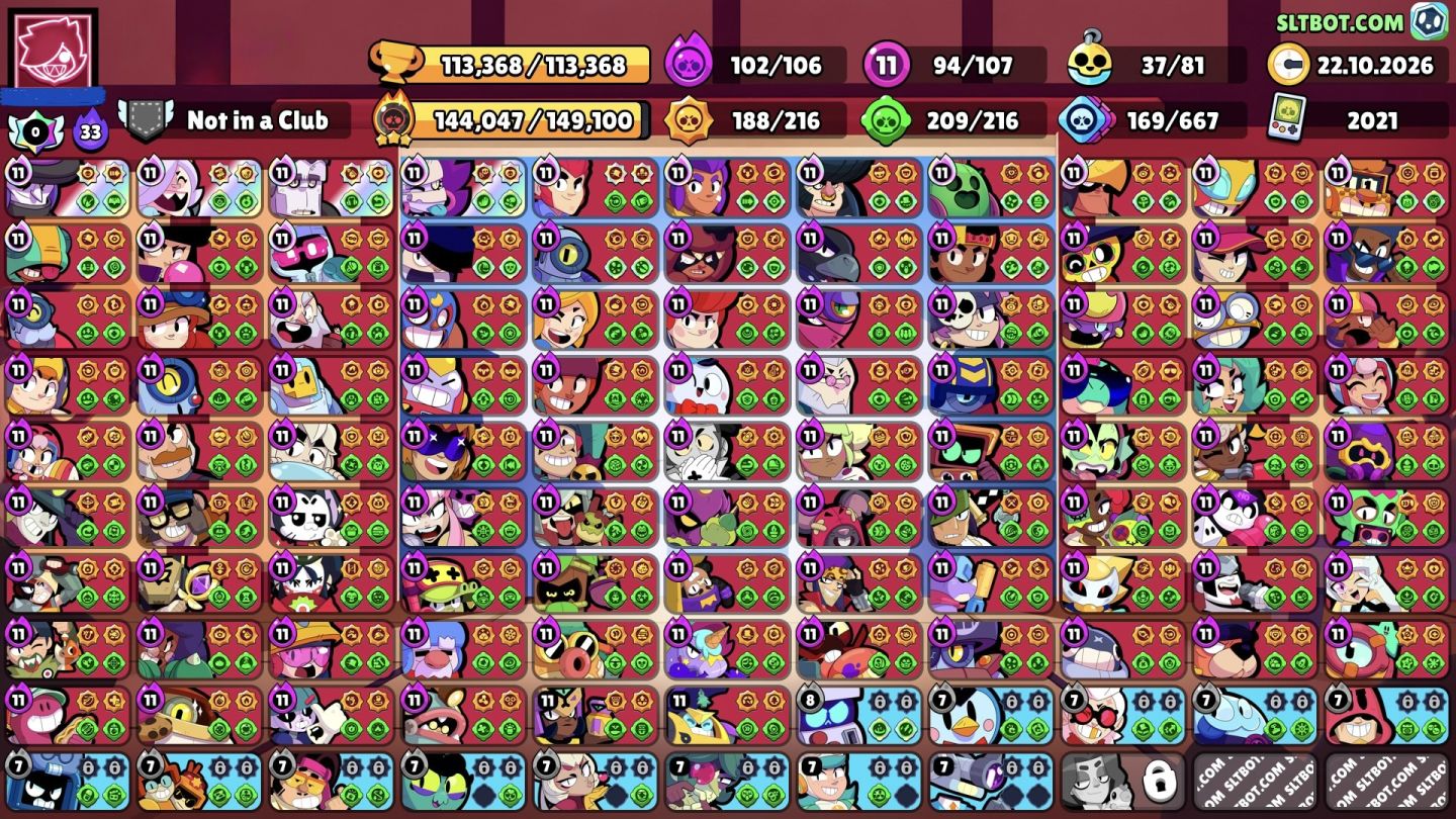 Conta Braw 113K | 473 Skins - 91 Personagens no Poder 11 e Fama Meteorica Tres