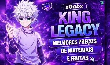 [KING LEGACY UPD 10] MATERIAIS E FRUTAS [MELHORES PREÇOS DO SITE]