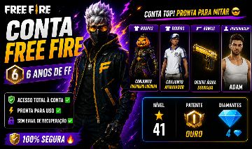 Conta de Free Fire | Básica | Lv. 41