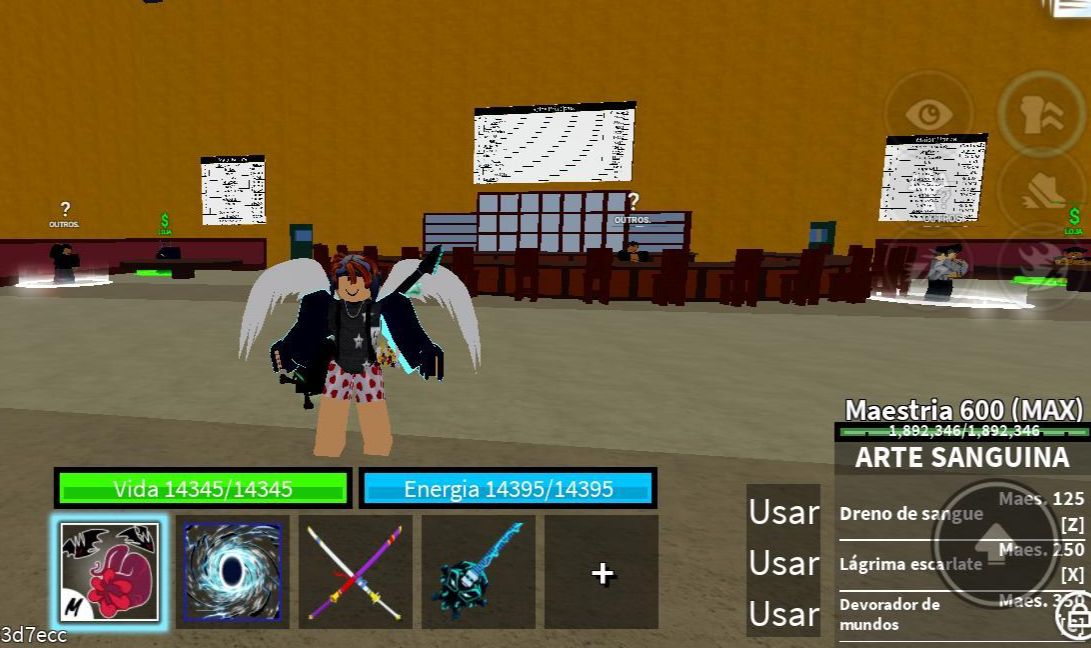 CONTA DE BLOX FRUIT LEVEL MAX, COM TODOS OS ESTILOS DE LUTA E PORTAL PERM