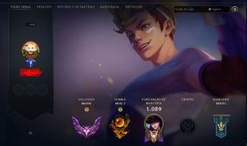 Conta league of legends Mestre