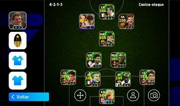 CONTA EFOOTBALL BRABA Messi trio MSN (preço negociavel)