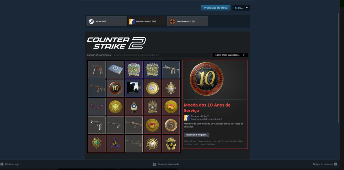CONTA Throne and Liberty 10.300K de Power + STEAM 10 anos LVL 65 + Muitos jogos