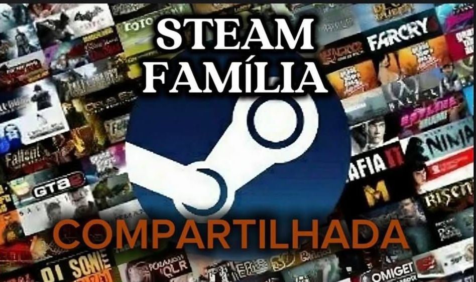CONTA STEAM FAMÍLIA COMPARTILHADA (OFFLINE) ENTREGA AUTOMÁTICA