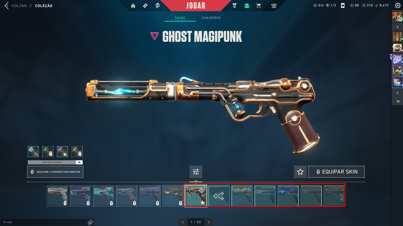Conta Valorant 1k gastos