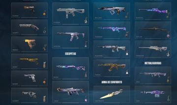 Conta valorant recheada, com acesso ao email, várias skins