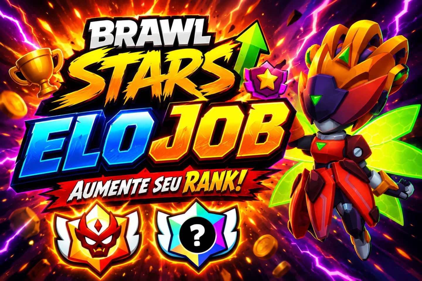 ELOJOB Brawl Stars seu progresso é minha prioridade. Vamos rumo ao topo!