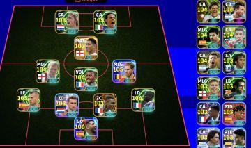 Conta de Efootball 2252 de força COMPLETA!
