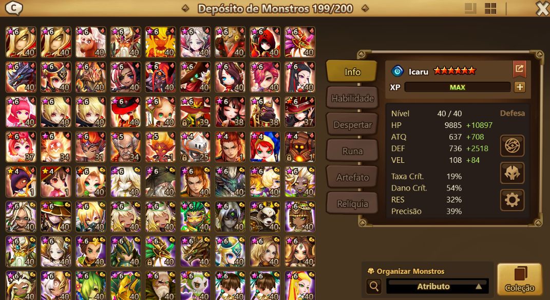 4 LDS [LUCIFER+DARK ARAGORN+PATER+SALAH] J1 MUITA RUNA / 200+ MOBS / 29K CRISTAL