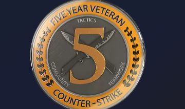 Conta Counter-Strike 2 com moeda de 5 anos (competitivo liberado)