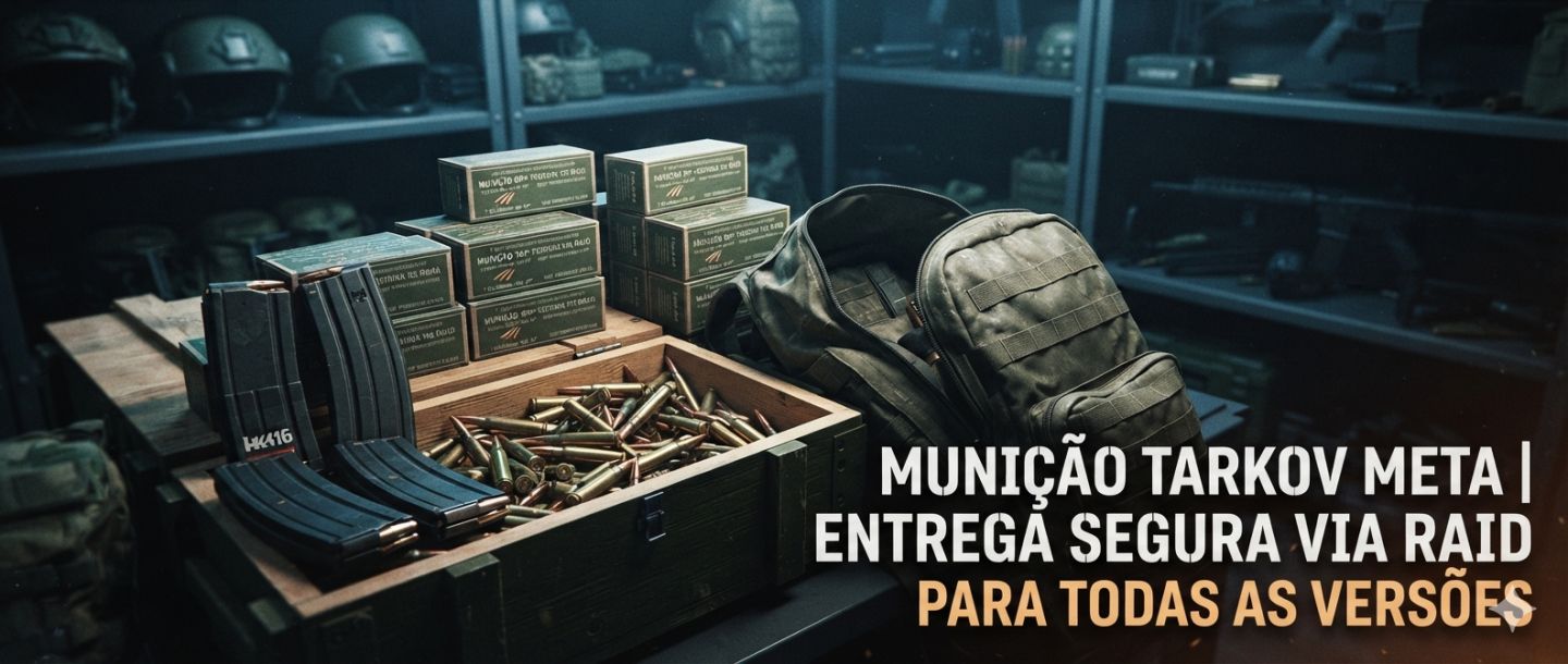 AS MELHORES MUNIÇÕES DE ESCAPE FROM TARKOV NA SUA MÃO!