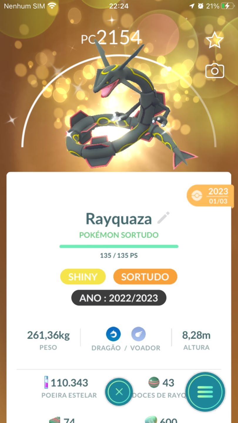 Pokémon GO Lv 68 | Conta de 2016 | Shiny, Fundos Raros e Lendários
