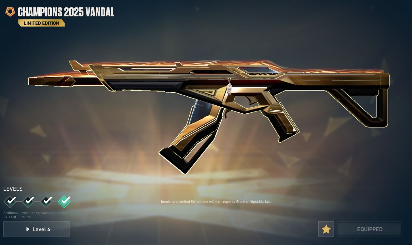 Conta Vandal Champions 2025 Valorant - Sem rank