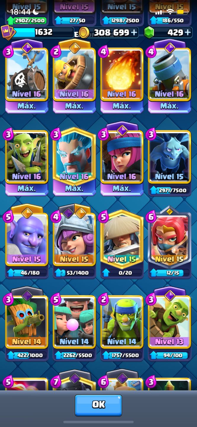 COLECIONADOR HIGH-END 13K DE TRÓFEUS | 7 ANOS | 16 EVOS | 4 HERÓIS | META 2026