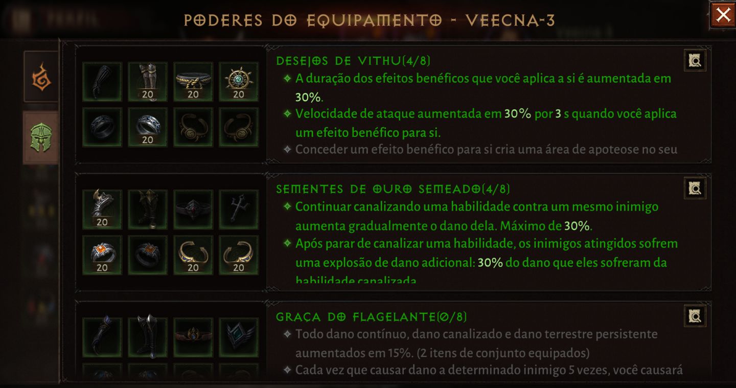 DIABLO IMMORTAL | 1570 RESO | 60.935 CR | DH 1575 | JADE SANGRENTA G4 | 21 BAÚS