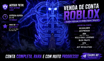 Parei de jogar e estou vendendo, conta upada em quase todos os jogos do roblox