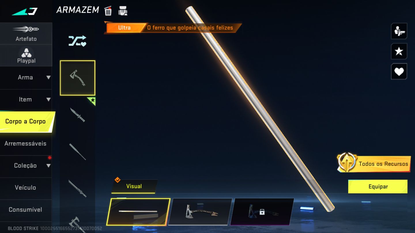 Conta de Bloodstrike FULL ACESSO (Ja Pegou Top 500 Global)