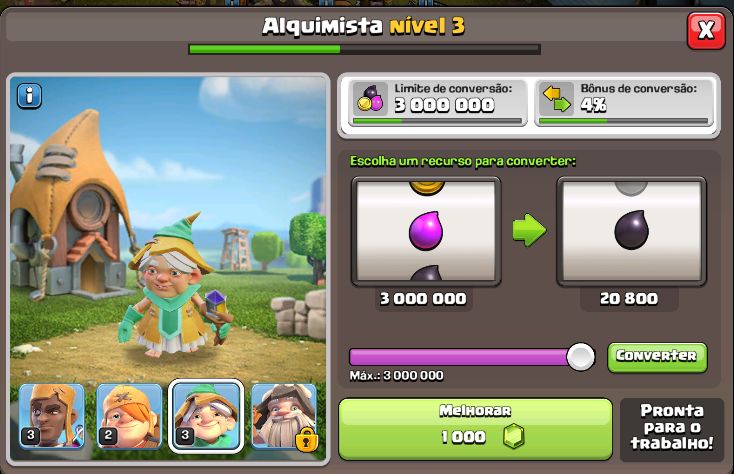 Clash of Clans CV16 Full com PAISAGEM LENDÁRIA ZG