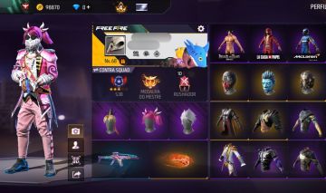 CONTA FF RECHEADA! COM ATACK ON TITAN, SOMBRA ROXA, MANOMAX, PUNHO, BANDEIRÃO