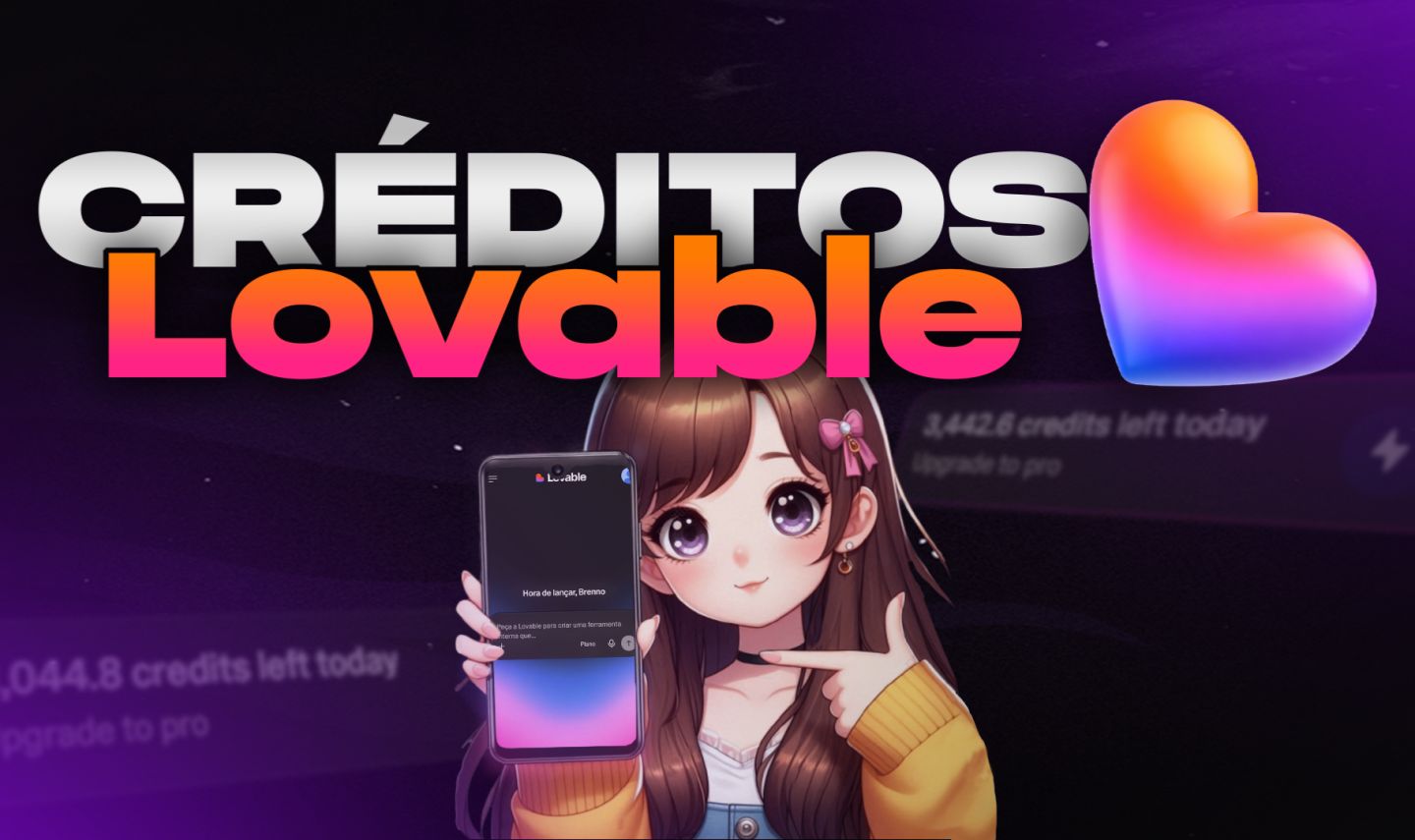 (CRÉDITOS BARATOS) LOVABLE.DEV - RECARGA NA SUA CONTA!