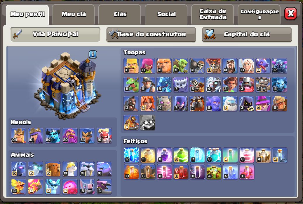 Conta Clash Of Clans, Cv18 Semi Full, Melhor Preço