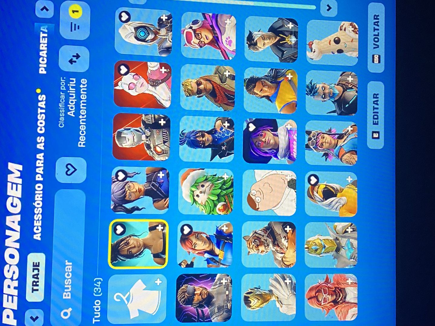 Conta Fortnite com Skin Kim Kardashian + Skins Raras e Brindes!