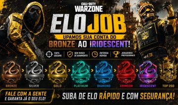 ELOJOB WARZONE | BRONZE AO IRIDESCENT | RÁPIDO, SEGURO SEM BAN